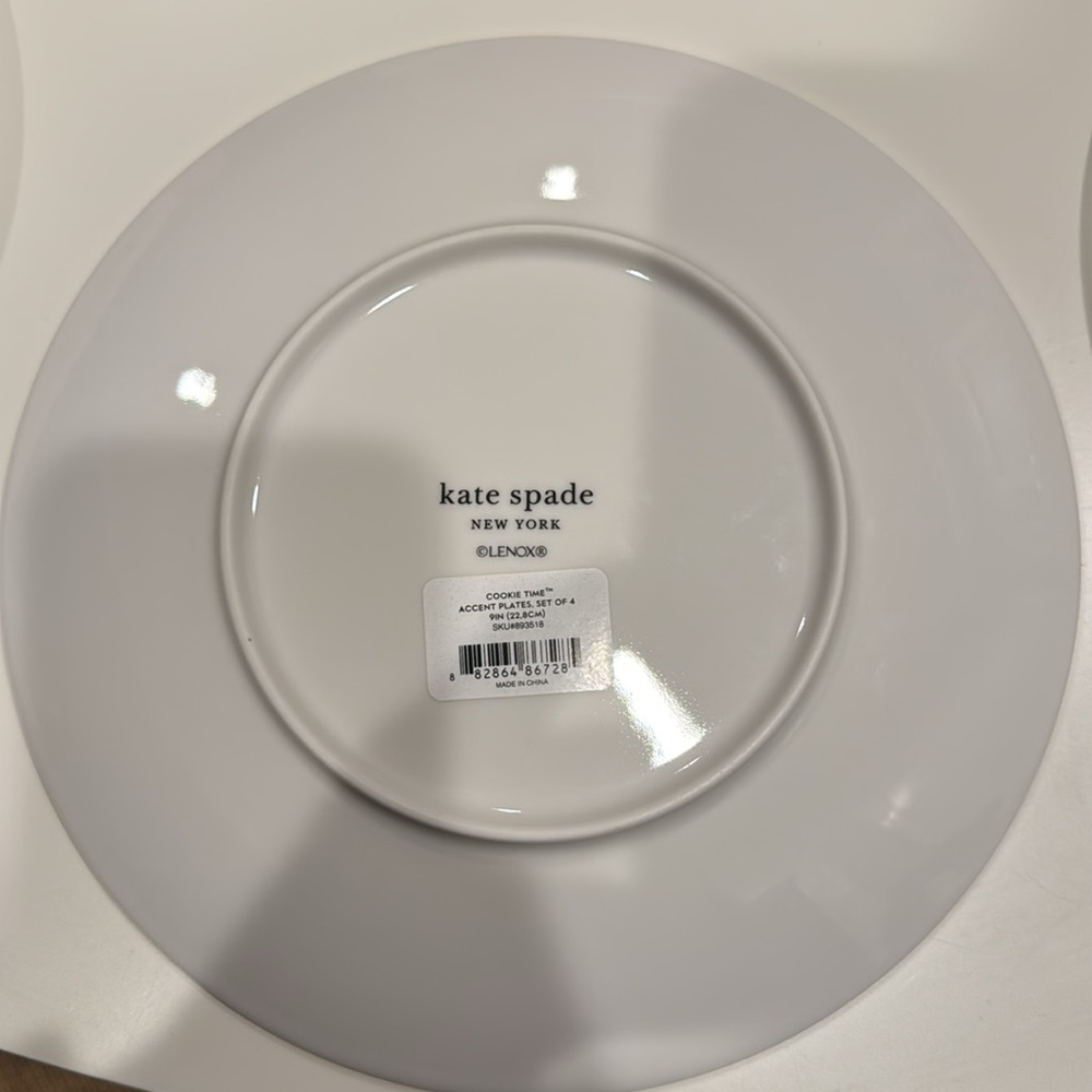 Kate Spade Cookie Time Accent Plates - Picture 3 of 11